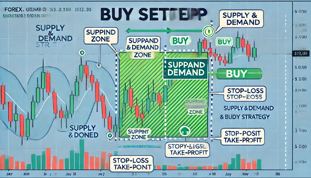 Ilustrasi Contoh Trading Supply and Demand Fore